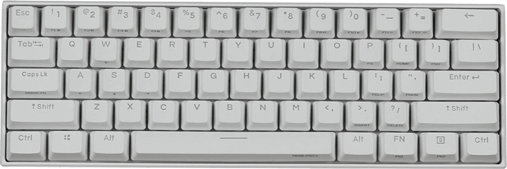 ANNE PRO 2 White mechanical Keyboard