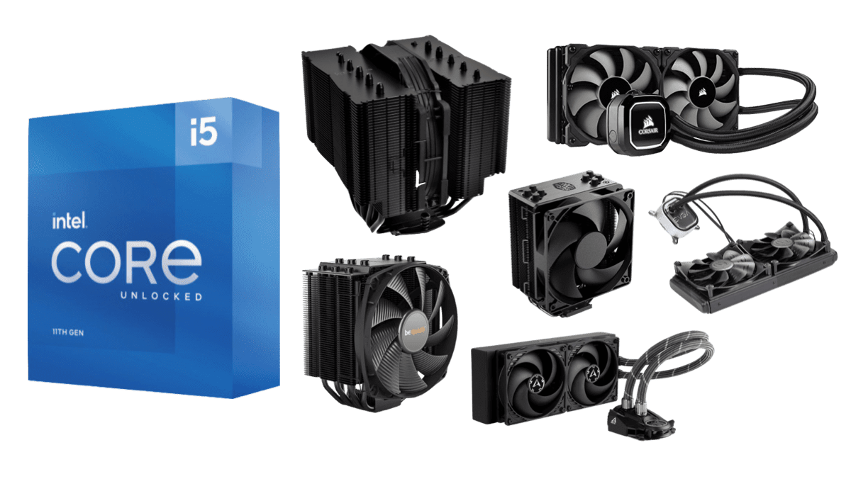 best cpu coolers for intel core i5-11600k