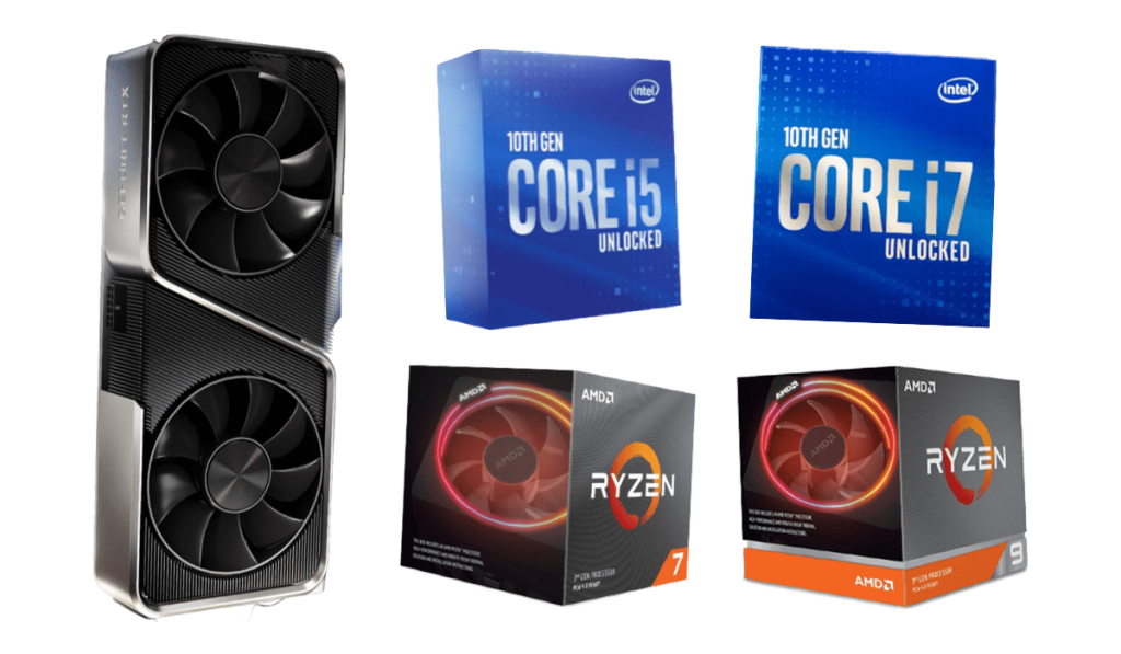 best cpus for rtx 3070