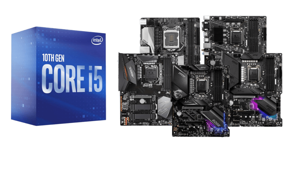 best motherboards for intel core i5-10400 f