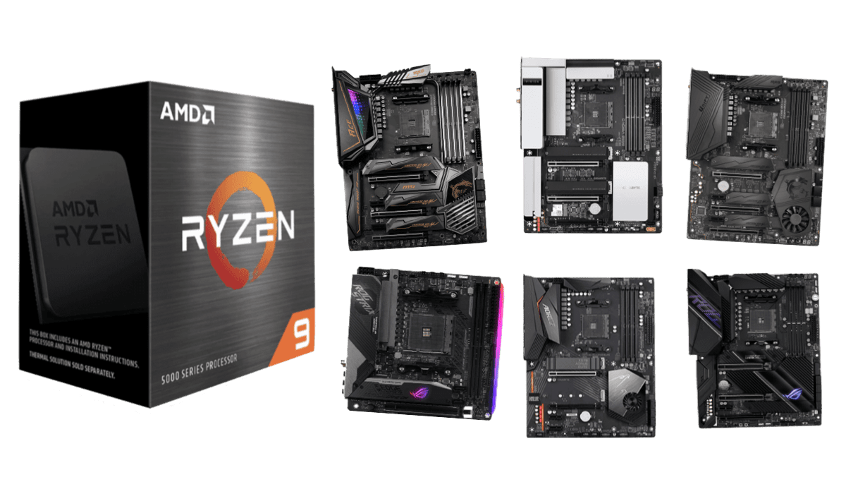 best motherboards for ryzen 9 5950x