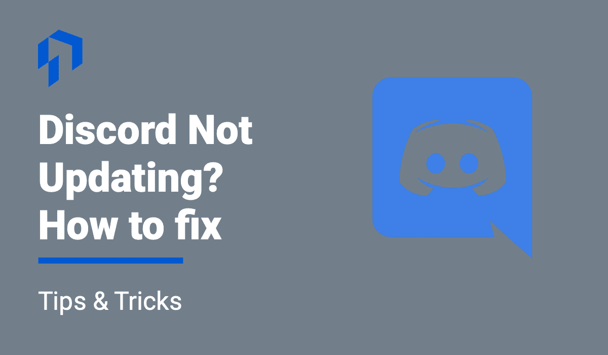 discord not updating how to fix
