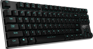 HAVIT 87-key low profile mechanical keyboard