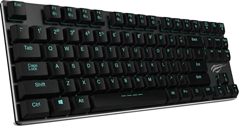 HAVIT 87-key low profile mechanical keyboard