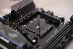 Motherboard Close Up