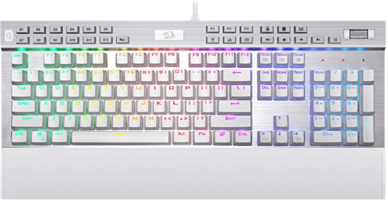 Redragon K550 White Mechanical Keyboard for Gaming